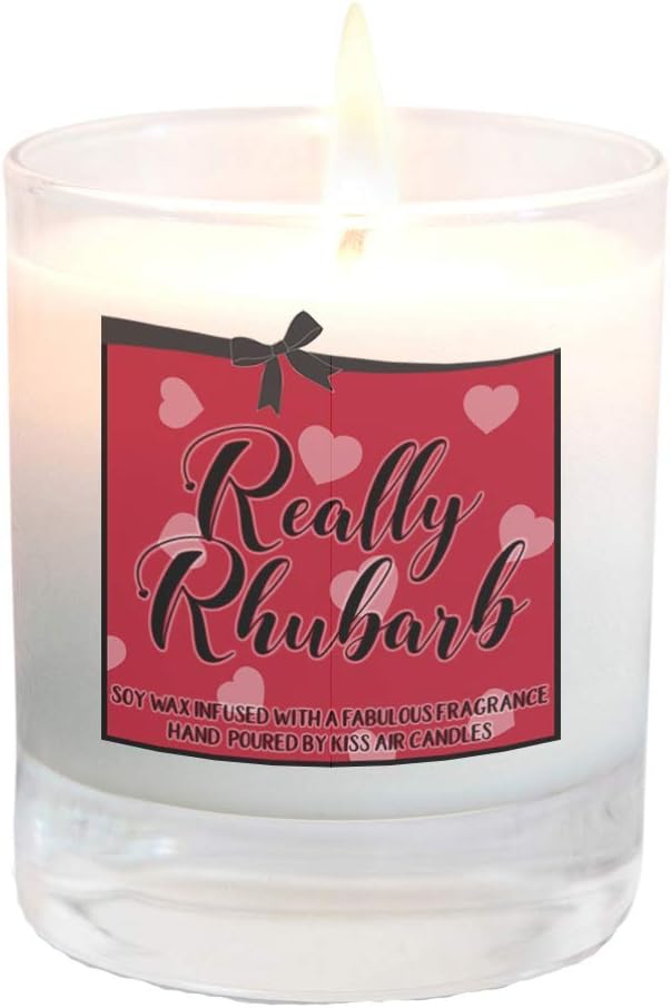 Really Rhubarb Candle Gift