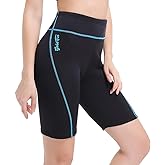 GoldFin Wetsuit Shorts for Women, 2mm Neoprene Short Wetsuit for Water Sports Surfing Diving Swimming Kayaking
