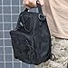 AGPtEK Outdoor Tactical Shoulder Backpack, Military & Sport Bag Pack Daypack for Camping, Hiking, Trekking, Rover Sling(Black/Green/Yellow)