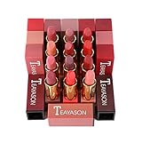 Matte Lipstick Set ROPALIA Waterproof Long Lasting 12 Pcs Velvet Lip Gloss