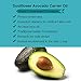 Soulflower Avocado Oil for Hair & Skin Moisturizing, Made from All Natural Vegan Cruelty Free Premium Avocados, Free of Paraben, Silicone, Sulfate, 100% Avocado, 6.77 Fl Oz/ 200ml