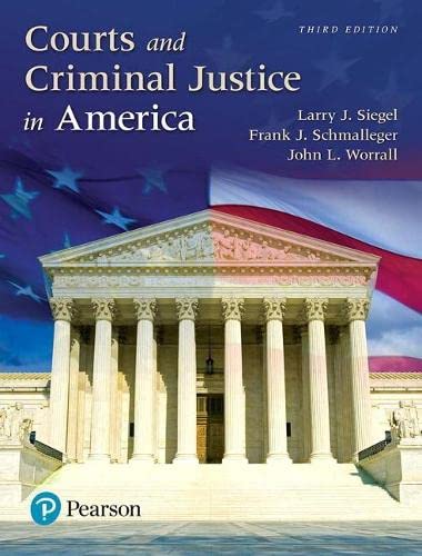 Courts+Criminal Justice In America