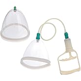 Beavorty Negative Pressure Vacuum Cupping Device 5.07 Inch Body Massage Tool for Neck Shoulder Back Pain Relief and Circulation Improvement