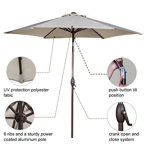 3 Abba+Patio+Outdoor+Umbrella+Aluminum