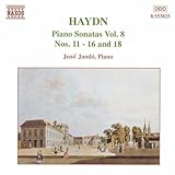 Franz Joseph Haydn Album: «Haydn: Piano Sonatas Vol.8» (Front side)