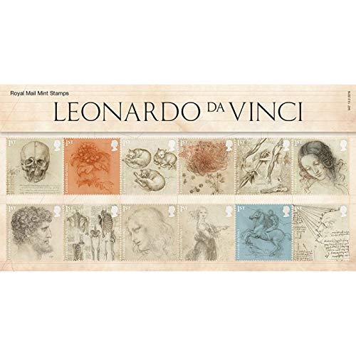 Leonardo da Vinci Stamps Presentation Pack 2019 Royal Mail