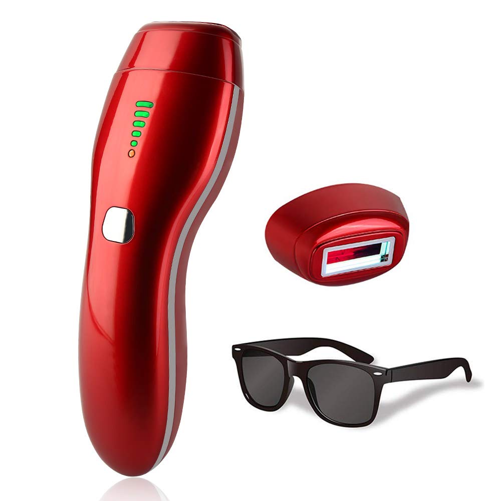 Hatsubi IPL Hair Removal 400,000 Flashes Permanent Hair Removal System 5 Energy Levels Device Painless Hair Removal Machine for Full Body, Face and Bikini at Home Hair Hair Removal+Skin Rejuvenation