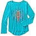 Mojang Skeleton Minecraft Girls' Long Sleeve Crew Neck Graphic Tee