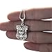 Pug Dog Animal Pendant Silver Plated Punk Pug Pendant Necklace for Pet Lovers
