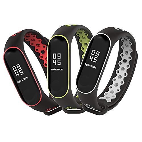 GUYO Miband 3 Strap Replacement Strap Wristband WatchBand Accessories for  Xiaomi Mi Band 3(Original Fashion Design) - Buy Online - 125023506