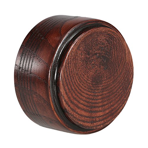 Anself Wooden Shaving Brush Bowl Shave Mug Cream Soap Cup Face Cleaning Soap Bowl - Thumbnail 6