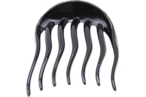 Useful Volume Hair Clip Bump Its Bouffant Ponytail Hair Comb Bun Maker Ponytail Hair Styling Comb Fluffy Hair Comb,Black Dura