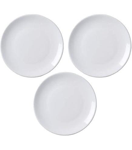 Amazon.com | Alessi Mami 10-3/4-Inch Flat Plate, White Porcelain