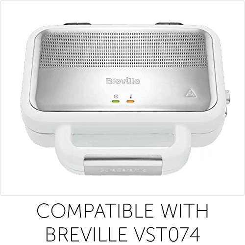 Breville VST079 Waffle Maker Plates (VST041) & High Gloss Deep Fill