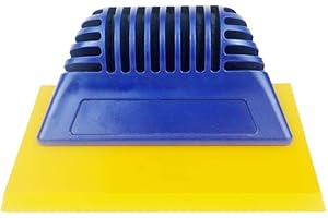 CARTINTS Soft Silicone Mini Squeegee Window Water Blade Window Film Squeegee with Non-Slip Handle for Vehicle Vinyl Wrap Car Tint, Mirrors Clean