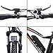 ECOTRIC Mountain EBike Electric Bicycle Black Bike 26″ Alloy Frame with 500W Powerful Motor 36V/13Ah Lithium Suspension Forkthumb 3