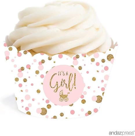 Amazon Com It S A Boy Cupcake Decoration Blue Baby Shower