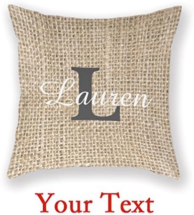 Monogram Sofa Pillows Personalized Custom Photo Pillow Cases Custom Sofa Cushions Photo Monogrammed Throw Pillows