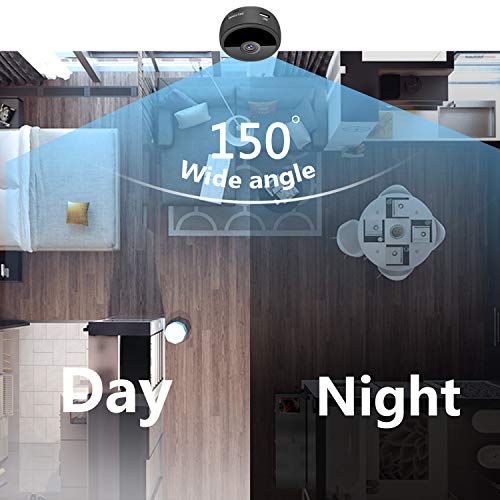CreateGreat Mini Spy Camera Wireless Hidden Camera HD 1080P WiFi Camera Portable Home Security Cameras Nanny Cam Small Indoor Video Recorder Motion Activated Night Vision - Thumbnail 5