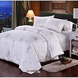 Soft Silker Silk Comforter The Most Perfect Hot Summer 100% All Natural National Standard Long Mulberry Silk Duvet Queen
