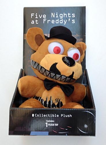 FIVE NIGHTS AT FREDDY'S NIGHTMARE FREDDY 10'' BOXED PLUSH TOY