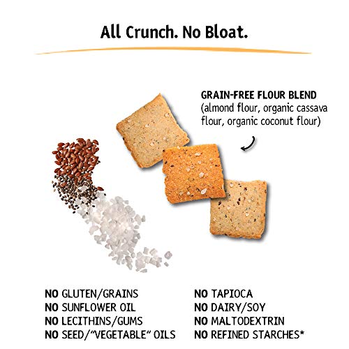 Hu Gluten Free Crackers Variety 3 Pack Keto Friendly, Paleo & Vegan, Grain Free, Low Carb