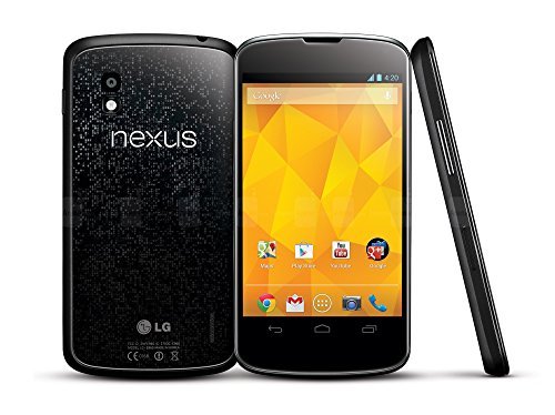 LG Nexus 4 E960 Phone 8 GB GSM Unlocked Black