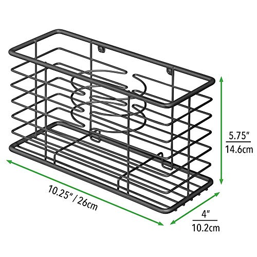 2 mDesign+Farmhouse+Bathroom+Organizer+Straightener