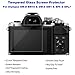 Rerii Olympus OM-D EM10, OM-D EM1, EP5, EPL7 Tempered Glass, Screen Protector