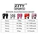 ZTTY Boxing Gloves Kickboxing Muay Thai Punching Bag MMA Pro Grade Sparring Training Fight Gloves for Men & Women