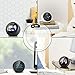 VMEI Screen Protector for Echo Spot -Protect The Echo Spot's Screen, Remove Residual Fingerprints and Protect The Privacy of Users.Designed (Black)