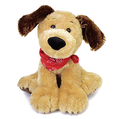 GUND Bandit Dog Stuffed Animal Plush, Brown, 9"