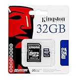 Samsung Galaxy S 4G Cell Phone Memory Card 32GB microSDHC Memory Card with SD Adapter