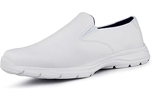 Hawkwell Men's Slip on Slip Resistant Lightweight Comfort Nursing Shoes
