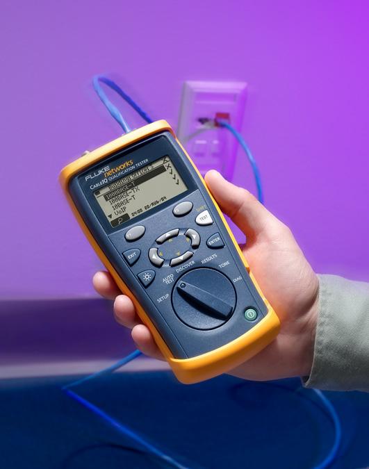 Fluke Networks CIQVOIP CableIQ Qualification Tester VoIP Enterprise