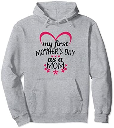 Unisex Mothers Day Pregnancy Announcement Baby Shower Gift Hoodie Small Heather Grey