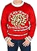 Men's Christmas Vacation Lighted 'Got a Knot Here Russ' Ugly Sweater (Red)