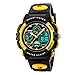 Watch for Kids Boys Girls 5-12 Years Old, Digital Sports Waterproof Watch for Kids Birthday Presents Yellow Gifts Age 5-16 Teen Boys Girls Children Young Outdoor Electronic Watches Alarm Stopwatch