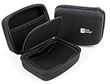 DURAGADGET Jet Black Hard EVA Carry Case - Compatible with The SoundMoovz Musical Bandz