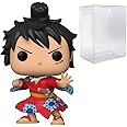 POP One Piece - Luffytaro Luffy in Kimono Funko Pop! Vinyl Figure (Bundled with Compatible Pop Box Protector Case), Multicolored, 3.75 inches
