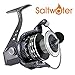 Spinning Reel Saltwater Fishing Reels with Withstand Salt Water Corrosion Saltwater Spinning Reel Full Metal Reels Saltwater High Speed Smooth Saltwater Reels Instant Anti-Reverse Freshwater Reel 4000