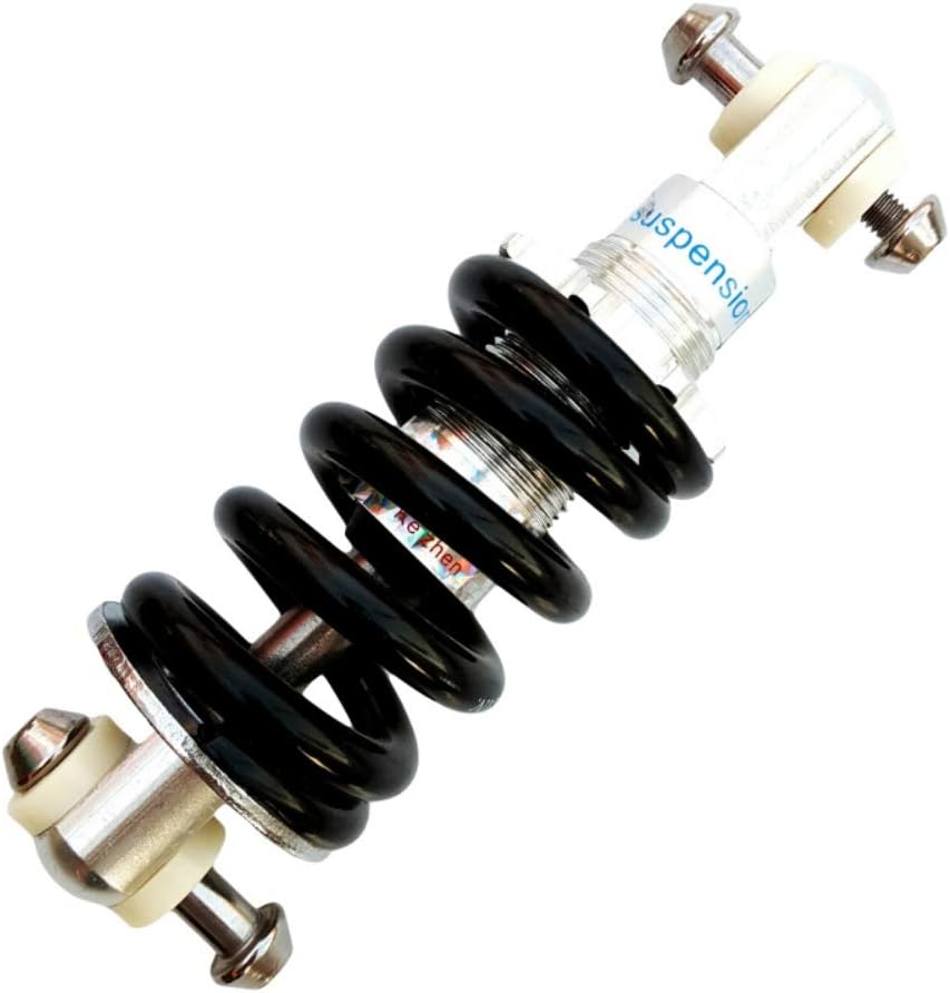 KINHOO Mountain Bike Metal Rear Suspension-Bumper, 125mm Spring Shock-Absorber Bicycle Rear Coil Shock