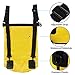YOKIRIN Waterproof Dry Bag Lightweight Floating Roll Top Sack Backpack for Beach, Boating, Fishing, Rafting, Swimming, Camping, Hiking, Fishing and Snowboarding (Yellow)