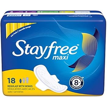 wings pads regular always maxi without unscented stayfree each
