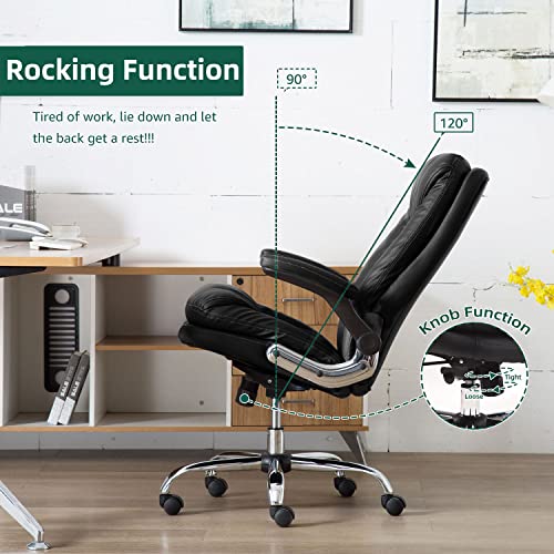 KERMS Big and Tall Office Chair, Executive Office Chair Back Support