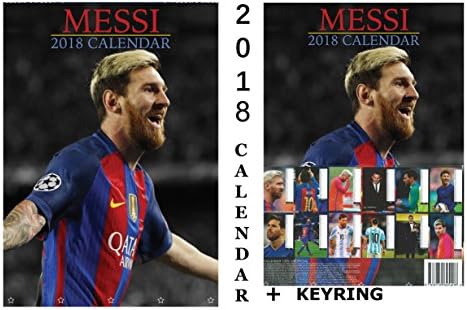 MESSI CALENDAR 2018 + MESSI KEYRING
