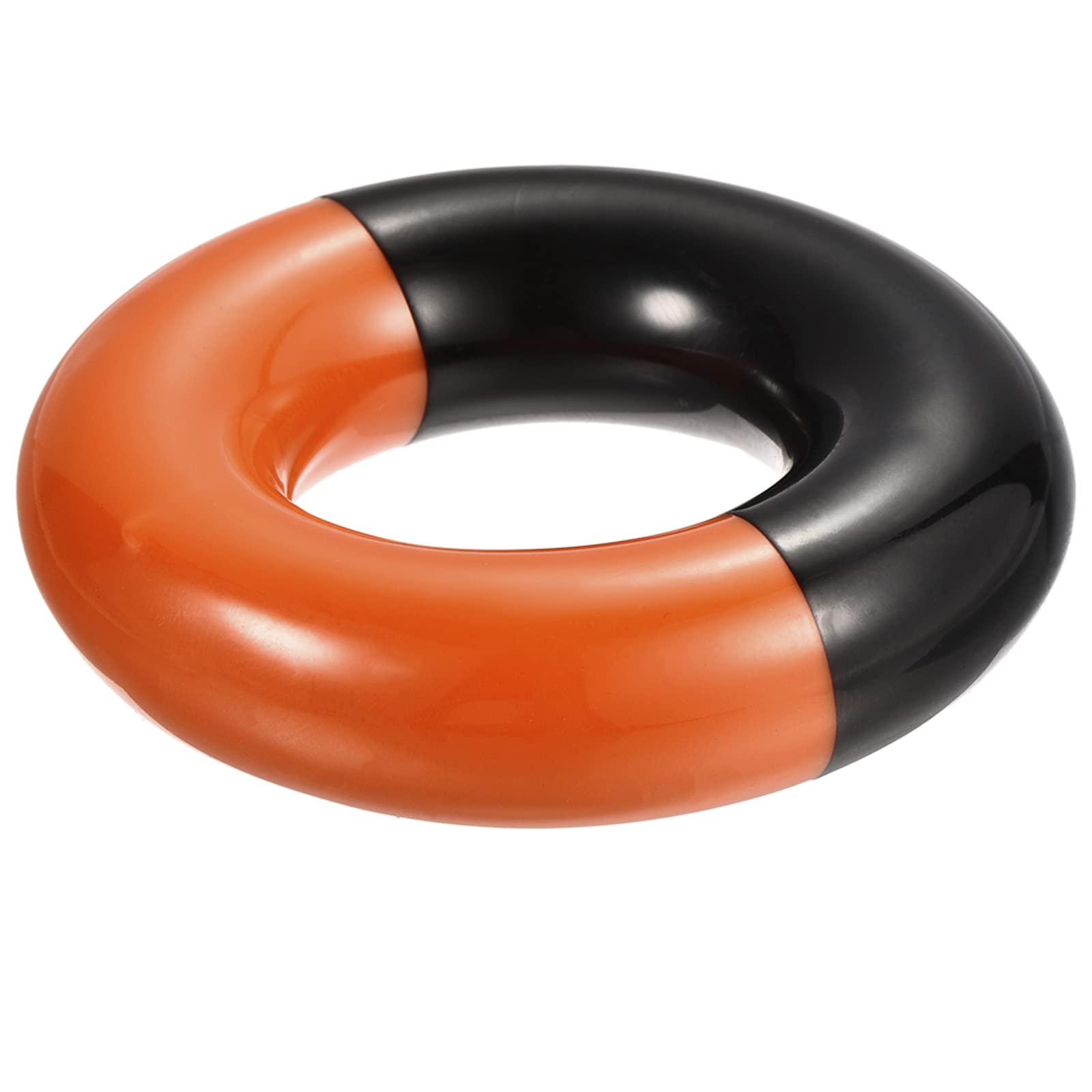 PATIKIL Golf Club Swing Weight Ring, 1 Pack Training Swing Practice Aid Warm Up Donut for Golf Trainer Beginner, Orange Black