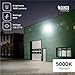 Sunco 80W LED Wall Pack Outdoor Industrial Dimmable Waterproof Commercial Grade Security Warehouse Super Bright Parking Lot Lighting, 7600 Lumens 5000K Daylight, AC120-277V