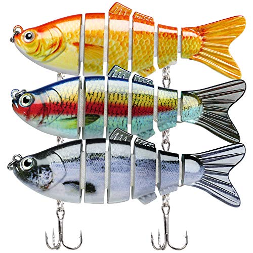 image for TRUSCEND Fishing Lures Swimbait Bass, 10cm 3.93