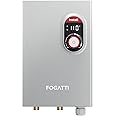 FOGATTI Tankless Water Heater Electric, Up to 3.3 GPM, 14kW 240V on Demand Instant Endless Water Heater, ETL Certified, 2-3 Point of Use Hot Water